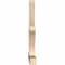 Ekena Millwork Redmond Rough Sawn Timber Gable Bracket, Douglas Fir, 96"W x 44"H x 4"D x 4"F, 11/12 Pitch GBW096X44X0404RED00RDF - alternate 3